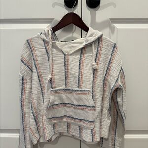 Ocean Drive Blue and White Knit Sweater